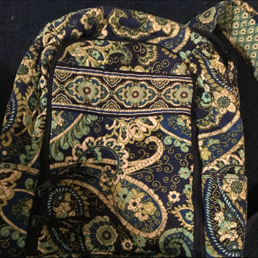 Vera Bradley laptop bookbag